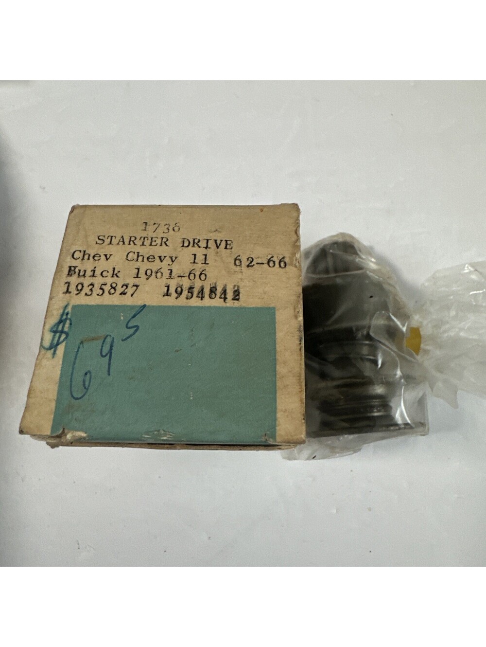 NOS Starter Drive 1935827 1954842 Chevy II Buick 1961-66 Sealed